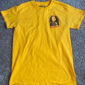 CHUCKY Halloween shirt yellow